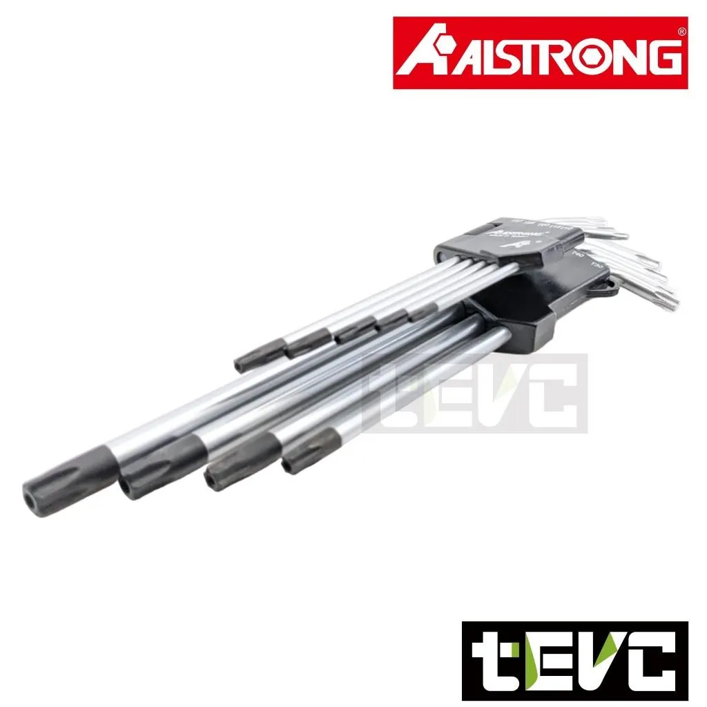 《tevc》ALSTRONG S2 星型 超長型六角扳手 九支組