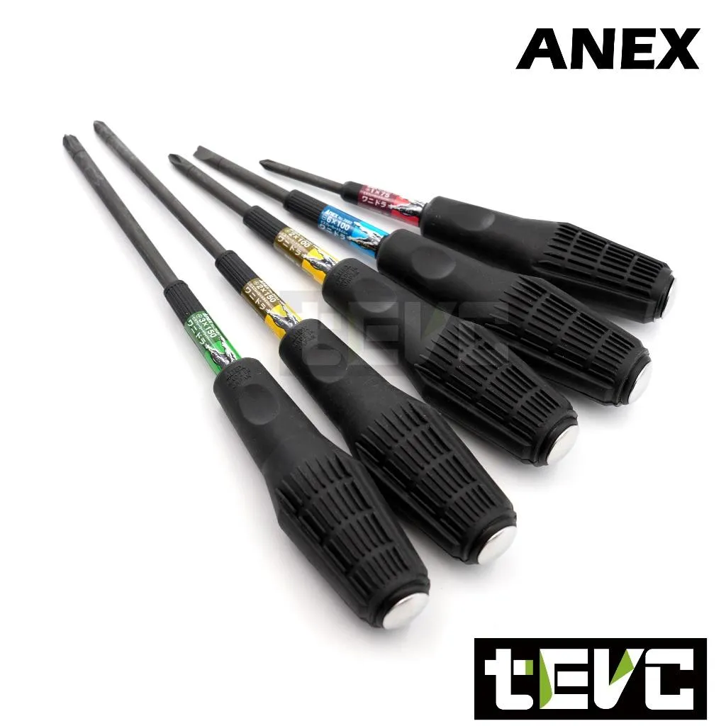 《tevc》ANEX 安耐適 日本製 暴力鱷 螺絲起子 崩牙 開花 螺絲 拆卸 敲擊 3980