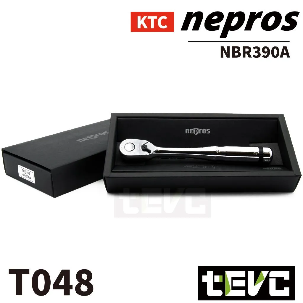 《tevc》KTC nepros 9.5sq 三分 棘輪扳手 90齒 NBR390A