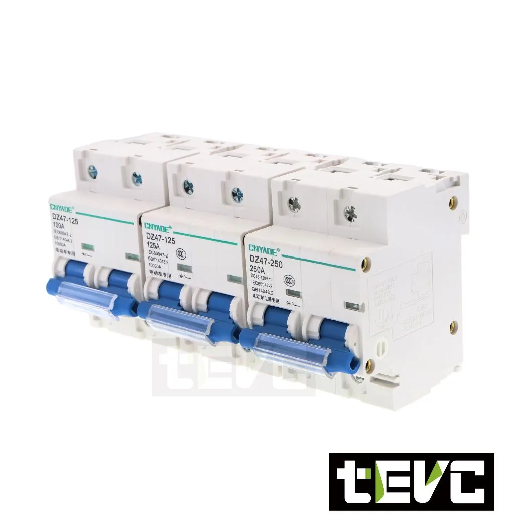 《tevc》125A~250A 直流 2P 空氣開關 F006