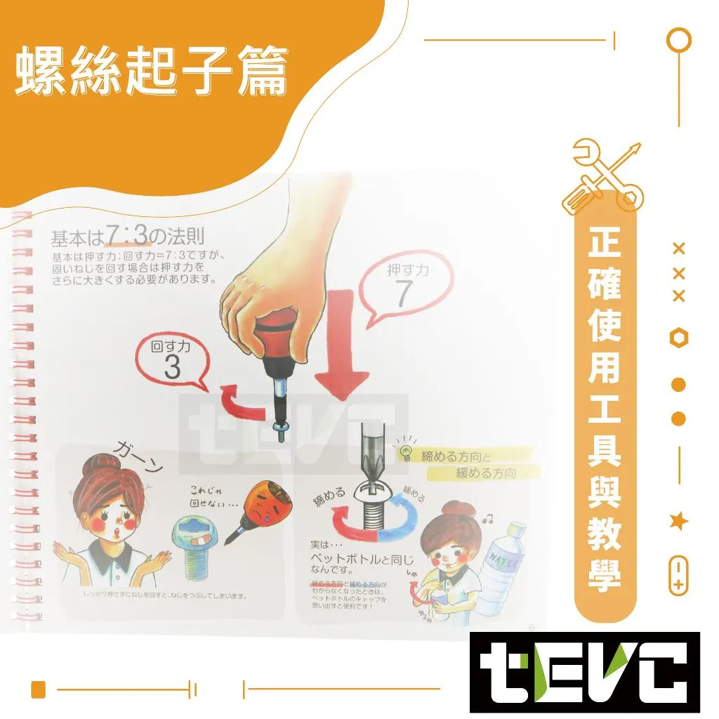 《tevc》KTC  工具書  彩色書 手繪書 繪本  X002