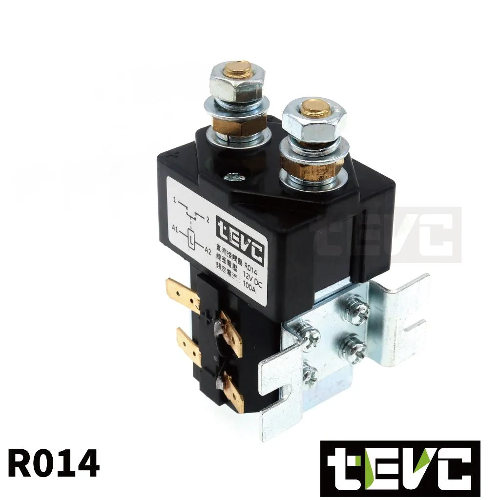 《tevc》12V~48V／100A 直流接觸器  繼電器 單路常開 R014