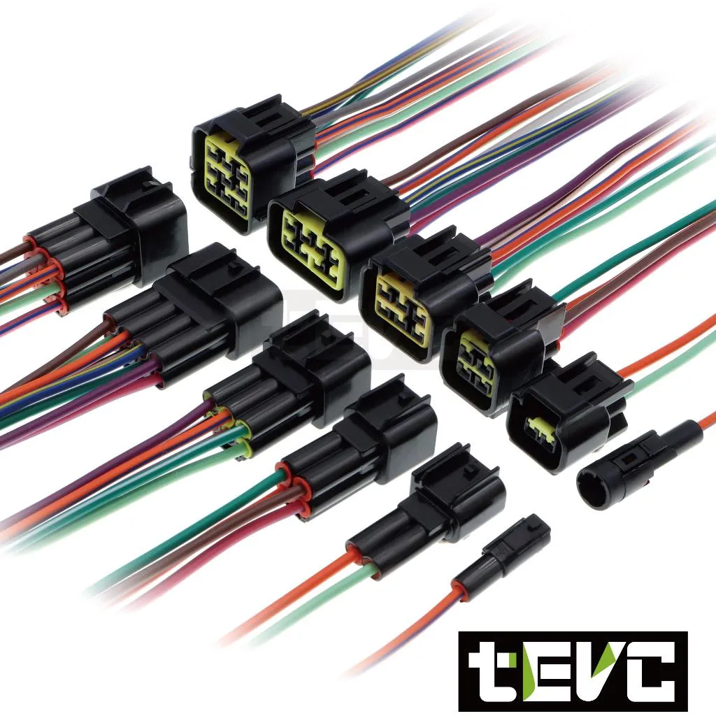 《tevc》2.3-C32-1~16P 帶線 防水接頭