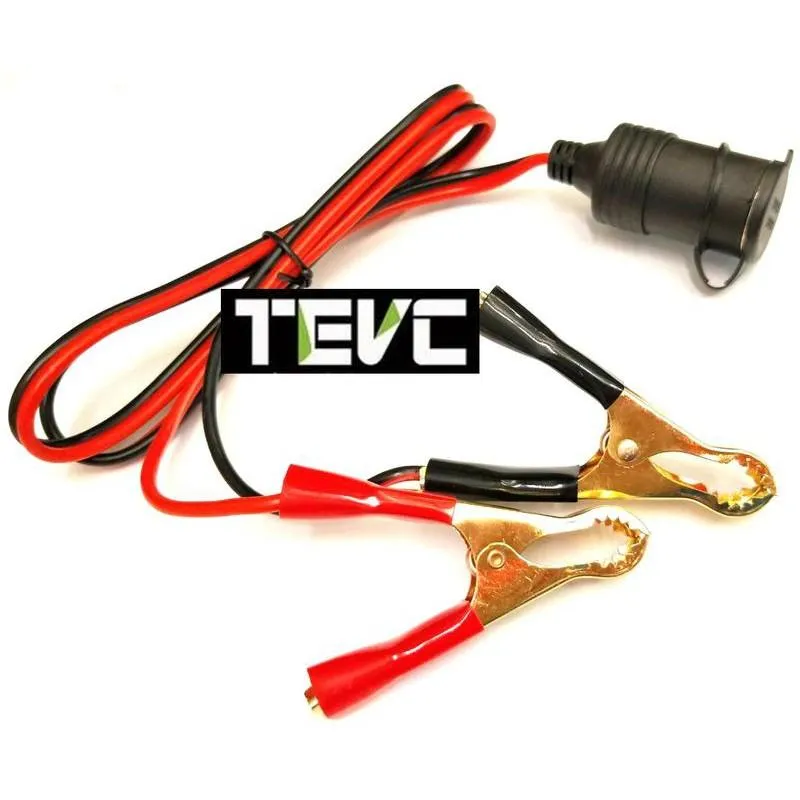 《tevc》電瓶夾轉點煙座 V001