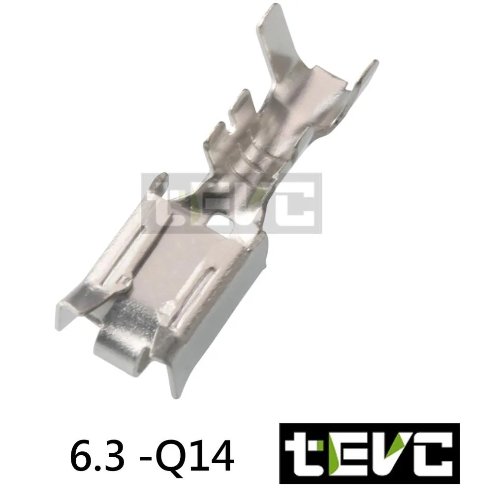 《tevc》6.3-Q14-0 母端子 壓線端子