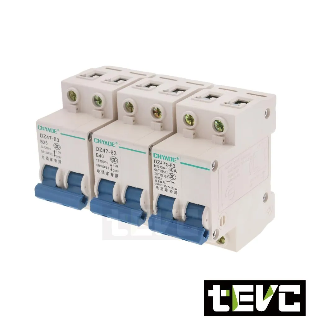 《tevc》10-63A 直流 2P 空氣開關F006