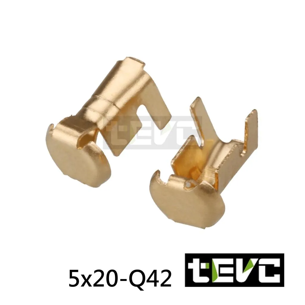 《tevc》5x20 Q42 玻璃管 保險絲端子