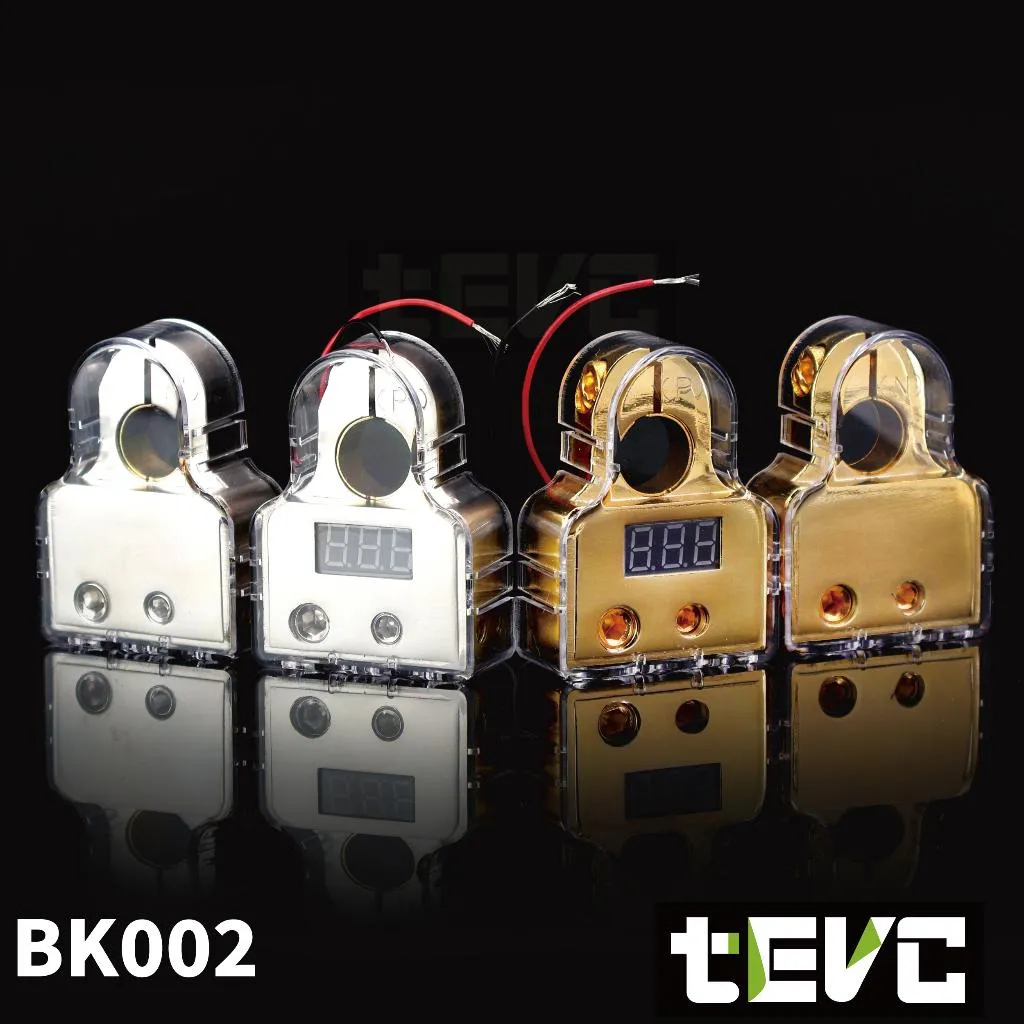 《tevc》電瓶頭 電壓表 4路輸出 BK002