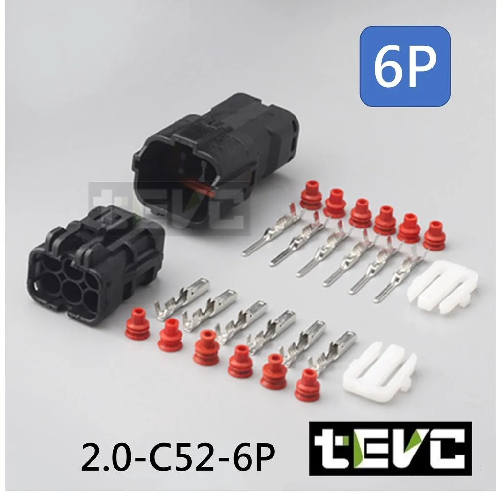 《tevc》2.0-C52-6P 防水接頭