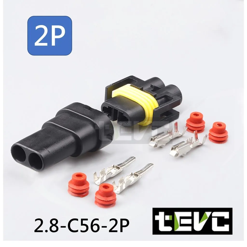 《tevc》2.8-C56-2P 防水接頭