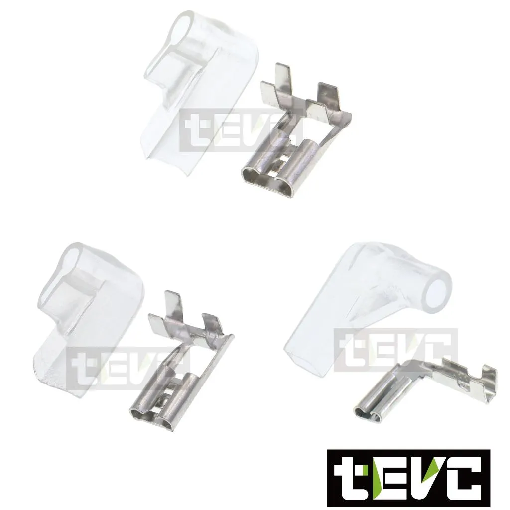 《tevc》2.8/4.8/6.3mm 旗型端子 護套 L型 K007