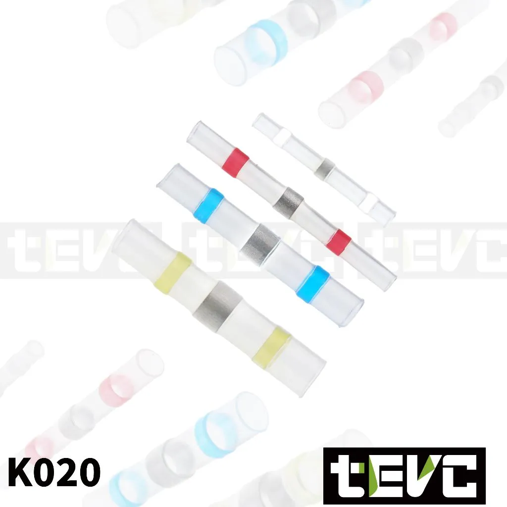 《tevc》熱縮管 免焊錫端子 併線對接 熱縮低溫錫 K020