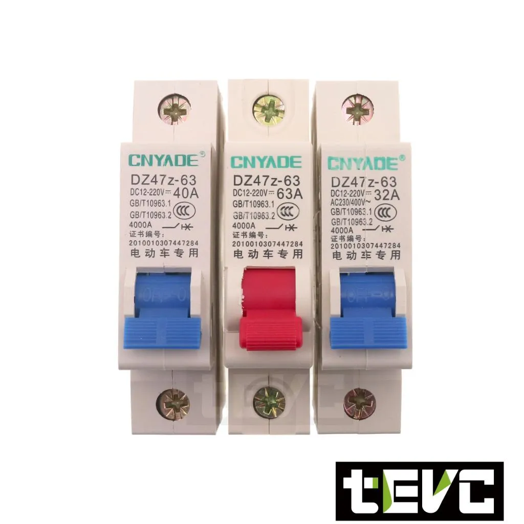 《tevc》25A~63A 直流 1P 空氣開關 F005