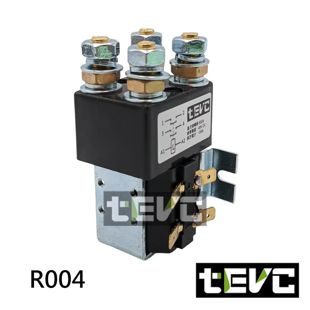《tevc》12V~48V／ 100A 直流接觸器 繼電器 兩路常開 R004