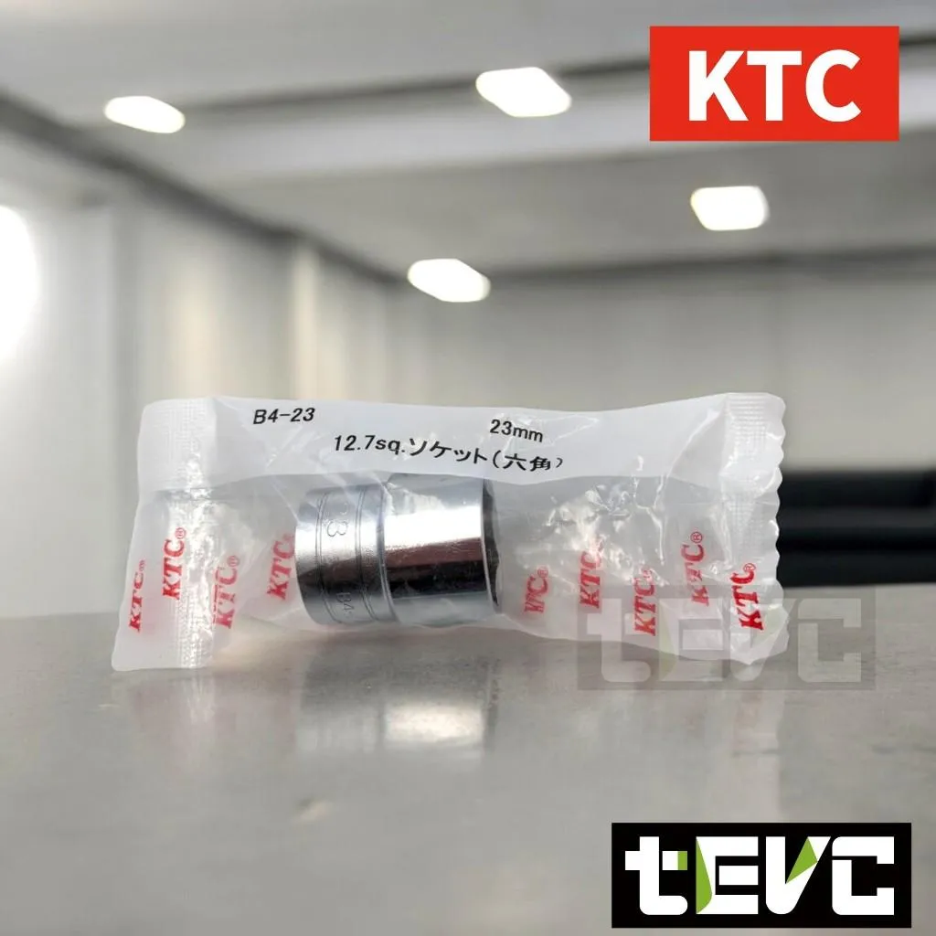 《tevc》KTC 標準型 3分 4分  23mm 三分套筒 四分套筒 B3-23 B4-23