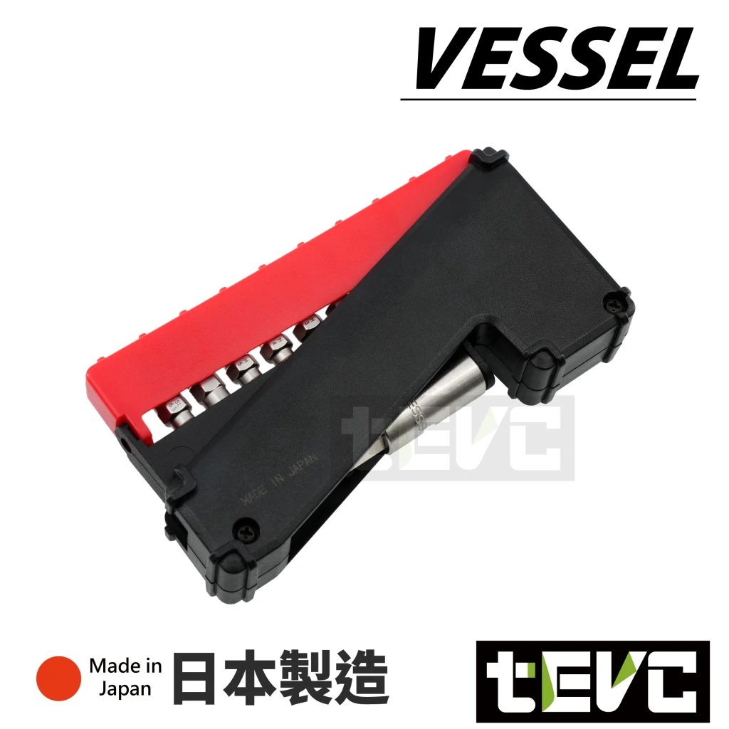 《tevc》VESSEL 大扭力 起子頭 11件BIT套組 IB11P03CSF 2200系列可用 40V對應