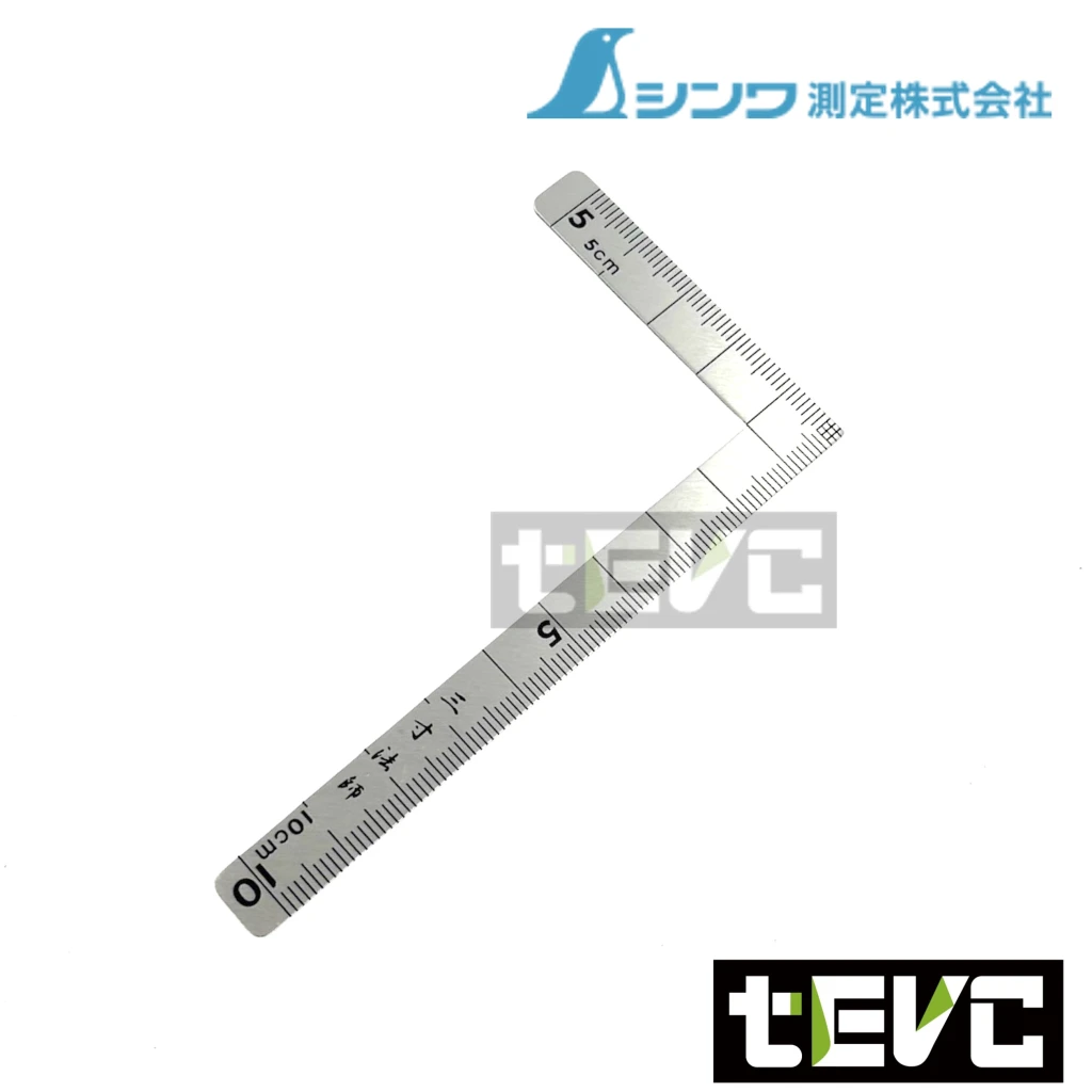 tevc》SHINWA 三寸曲尺鋼尺鐵尺小型曲尺12101 |VESSEL、ANEX