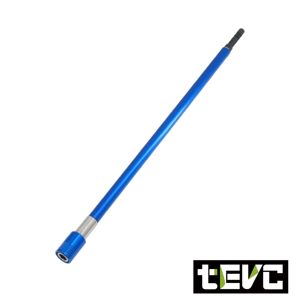 《tevc》🏆️tevc工程師工具 台灣製 超長 可握式 起子頭接桿 雙溝 加長桿