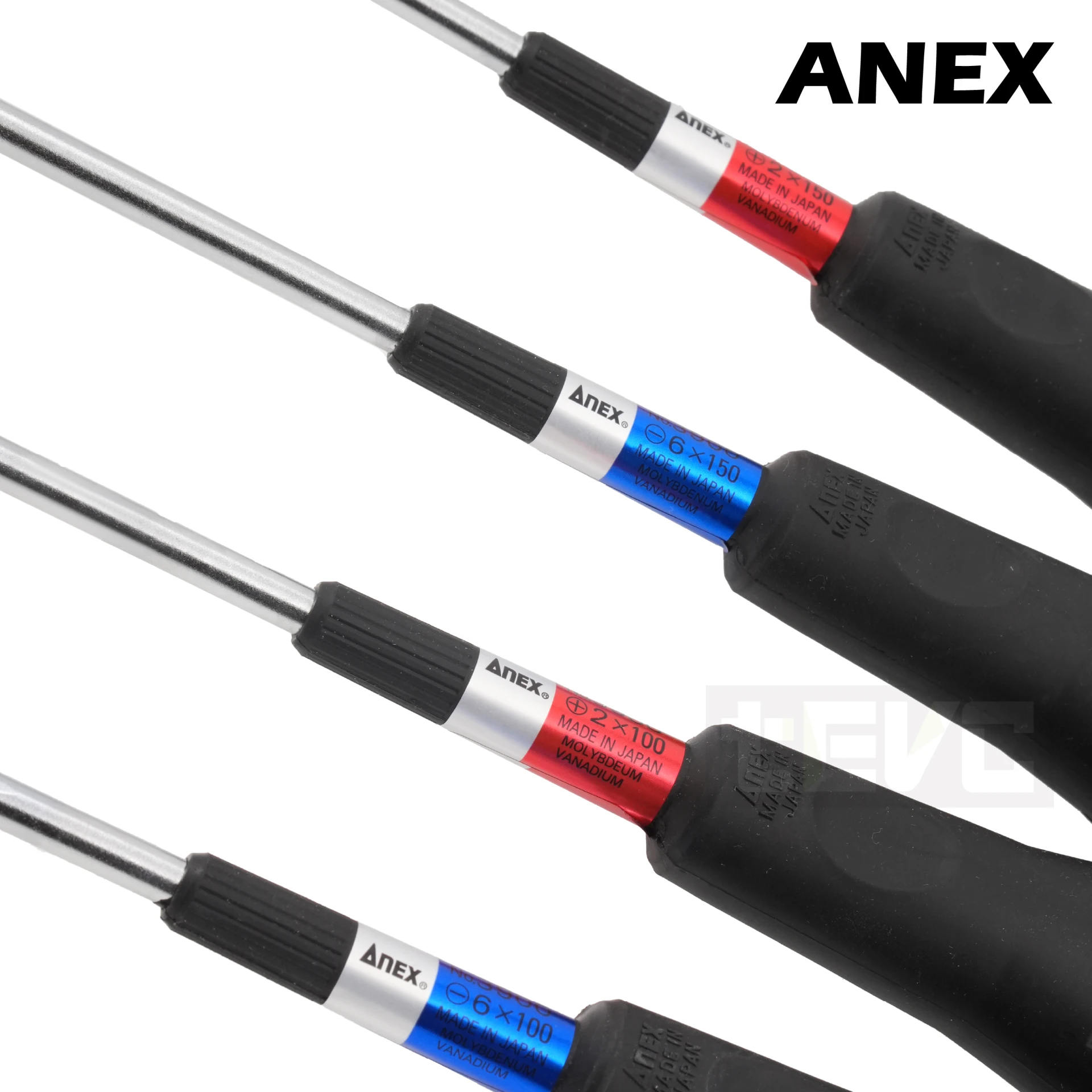 《tevc》 ANEX 安耐適 日本製 強力 橡膠 防滑 螺絲起子 最佳入門款