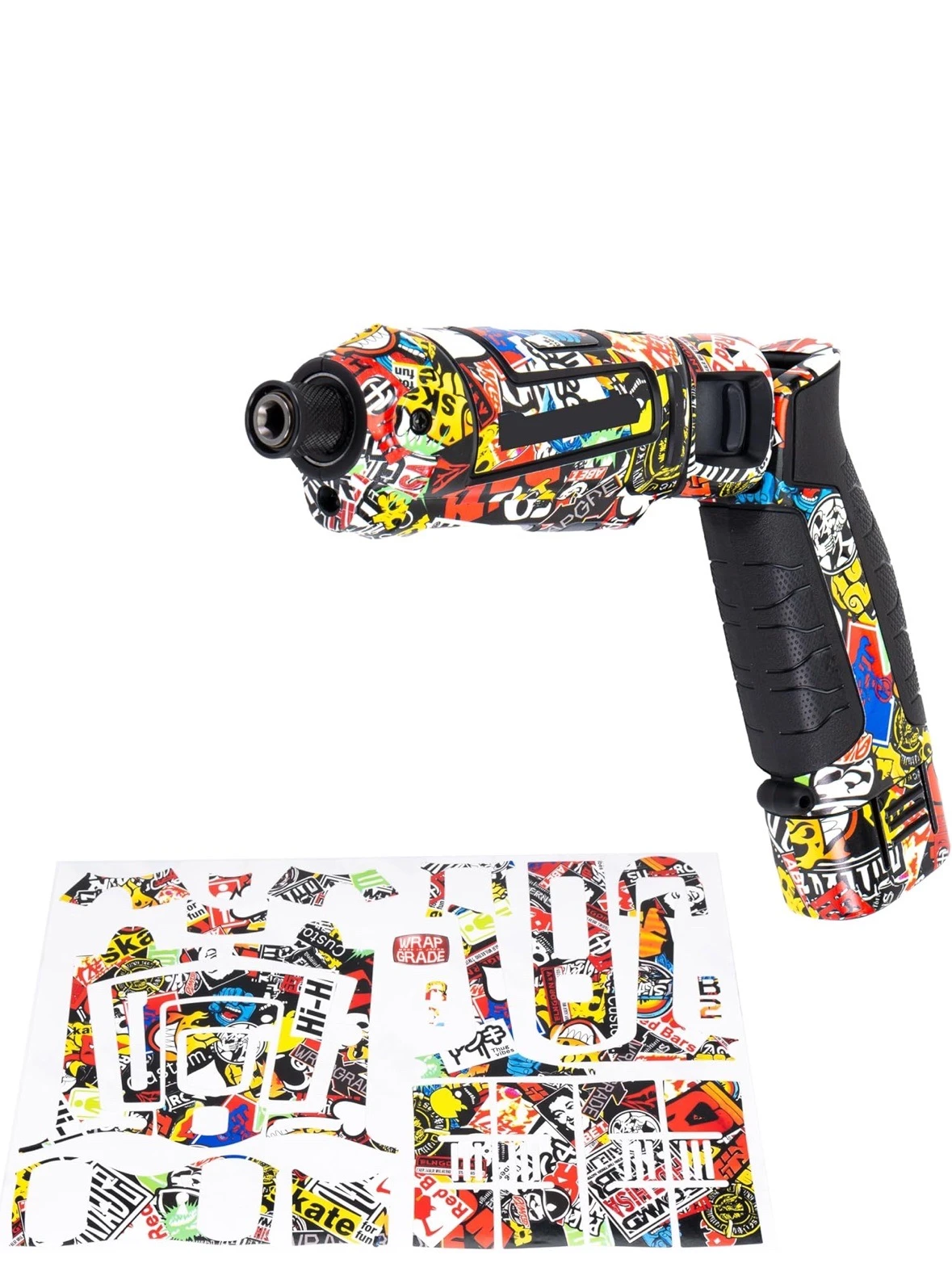《tevc》WRAPGRADE 專屬 貼紙 Panasonic 7.2V 電動起子 EZ7521