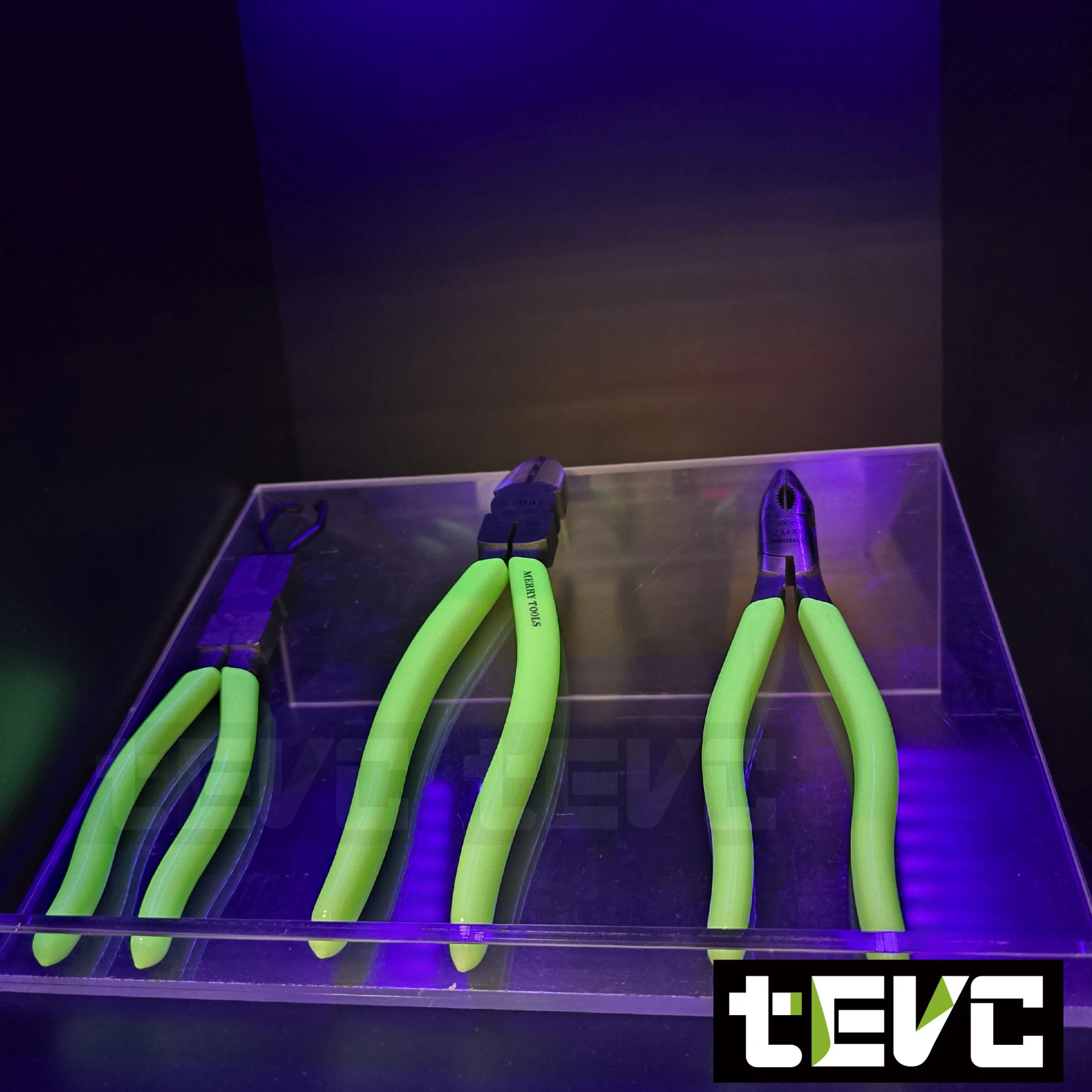 《tevc》MERRY 室本鐵工 日本製 強力 夜光 厚刃斜口鉗 續光型  205T