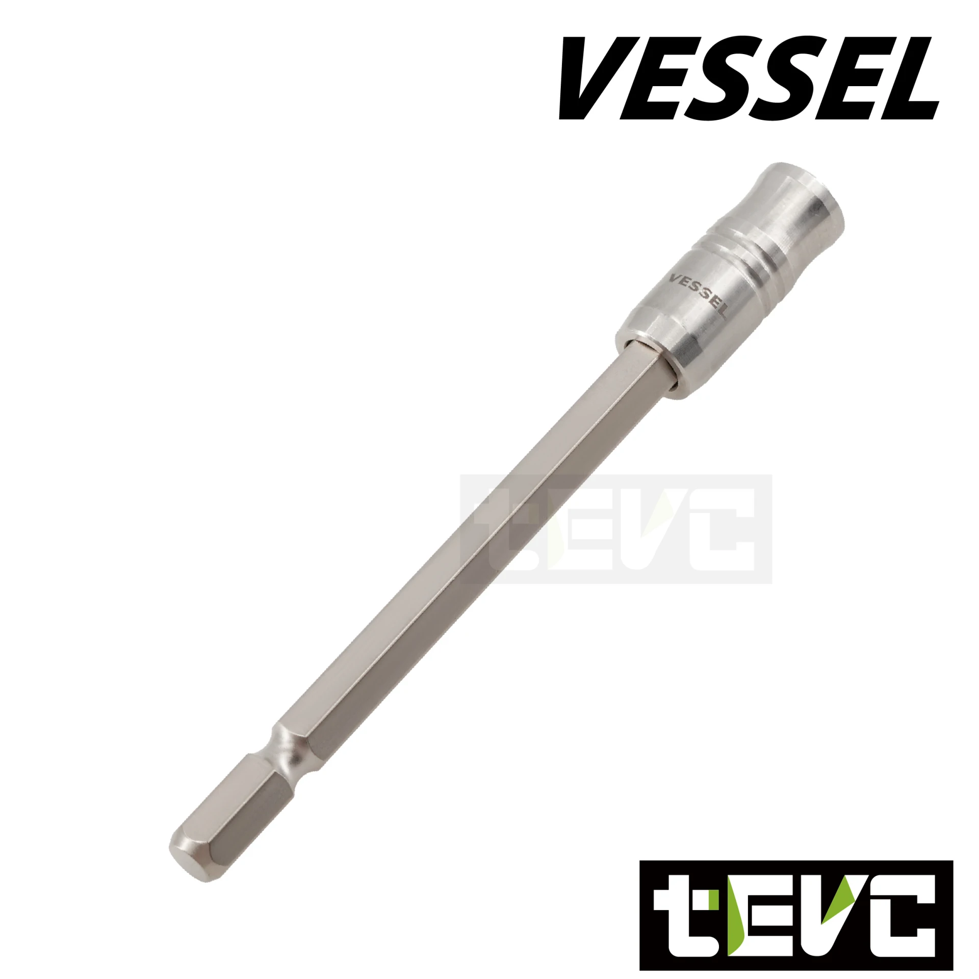 《tevc》VESSEL 電動起子用帶磁延長桿 MBH