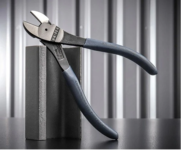 《tevc》KNIPEX 德國製 日本限定藍 強力斜口鉗 7401-160B01