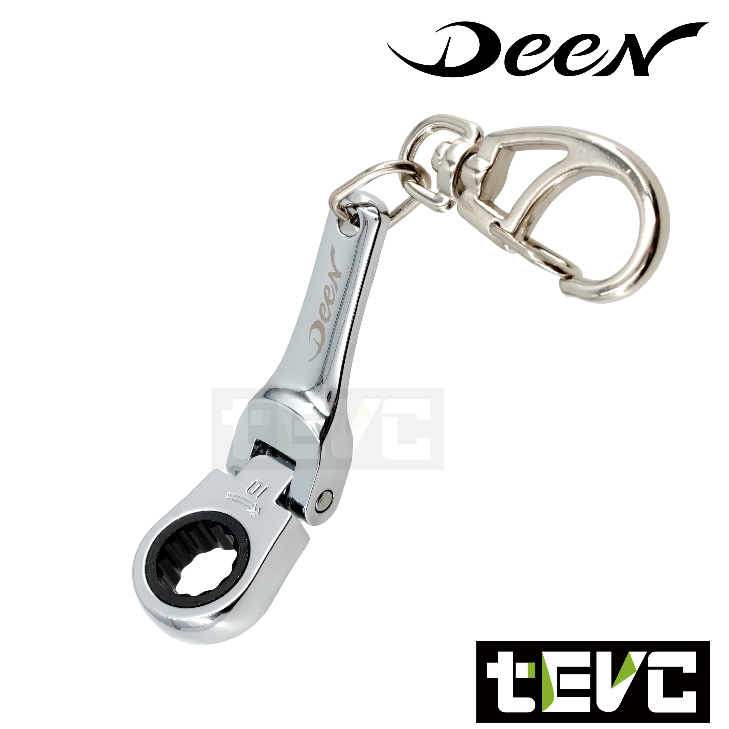 DEEN 棘輪扳手鑰匙圈 10mm