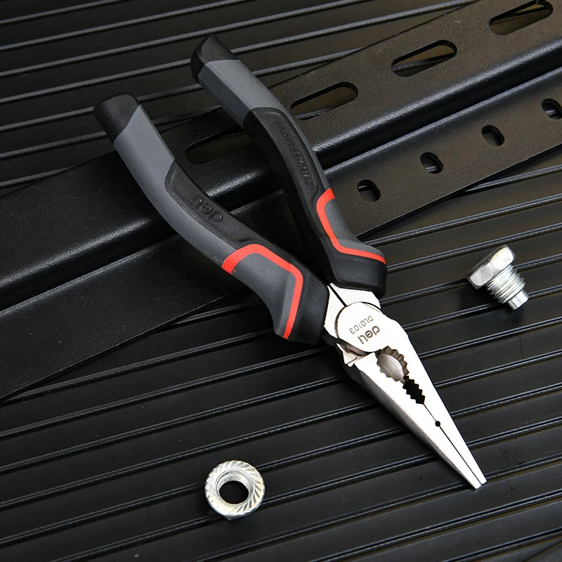 《tevc》deli tools 得力工具 PRO 專業尖嘴鉗