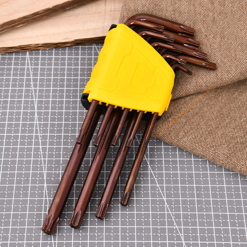 《tevc》deli tools 得力工具 9PCS 星型 L型扳手 T10~T50