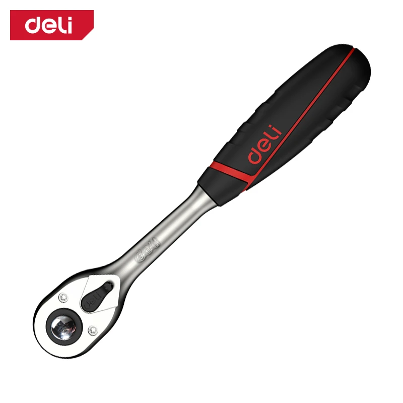 《tevc》deli tools 高扭力 72齒 棘輪扳手 二分 三分 四分
