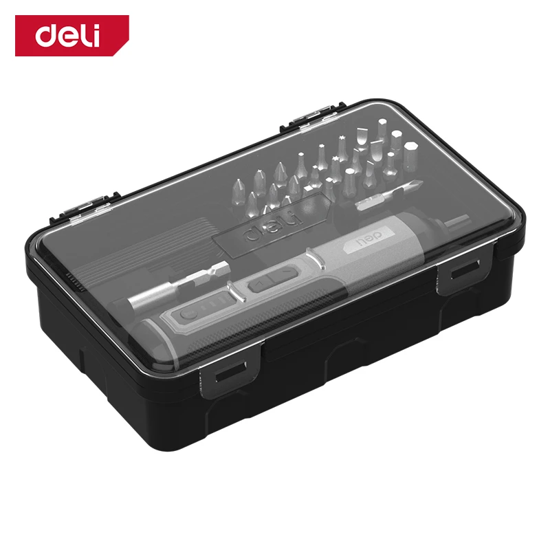 《tevc》deli tools 得力工具 高扭力 電動起子組 4V 5Nm 工具組