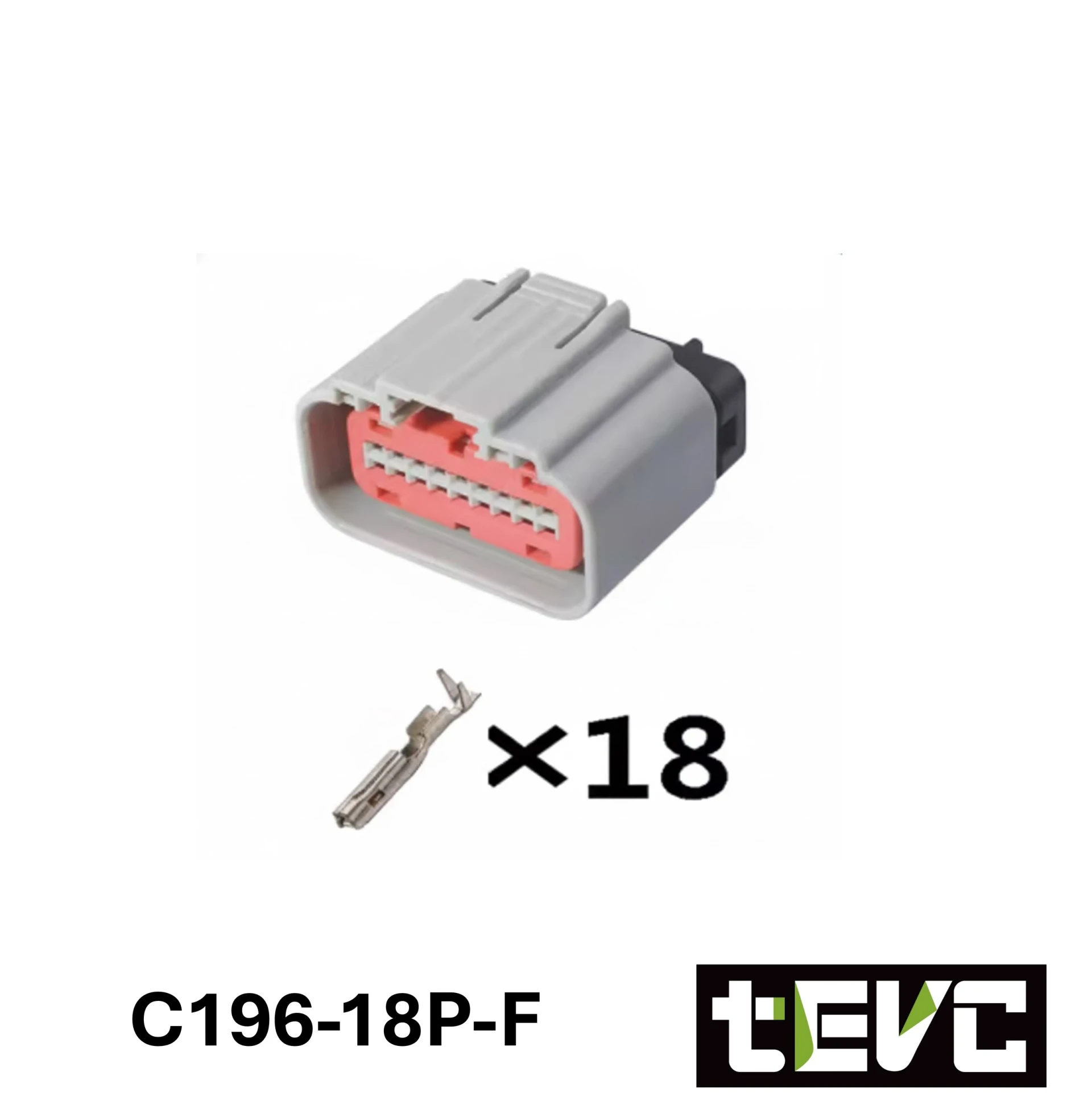 《tevc》 1.0-C196-18P-F 母 防水接頭