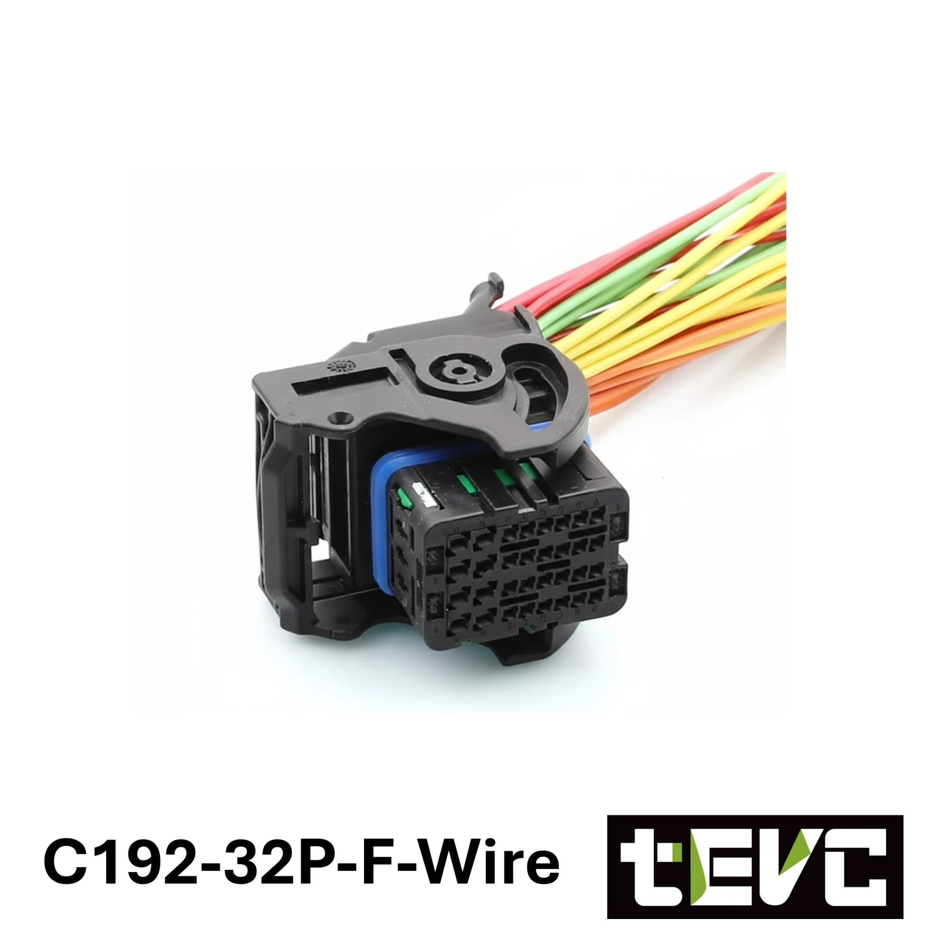 《tevc》0.6-C192-32P-F 防水接頭 帶線13公分 不挑色