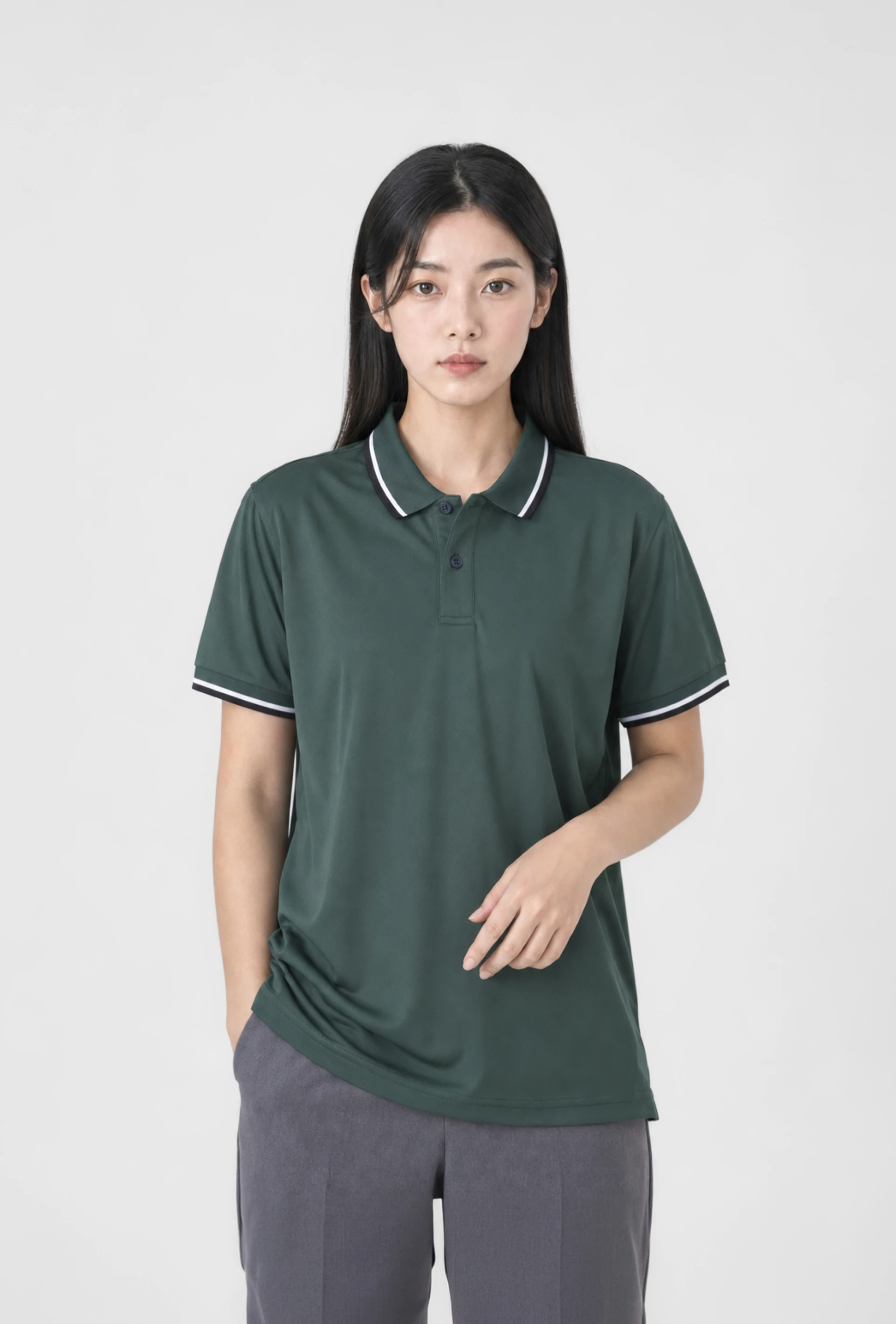 專利抗勾紗排汗Polo-5色