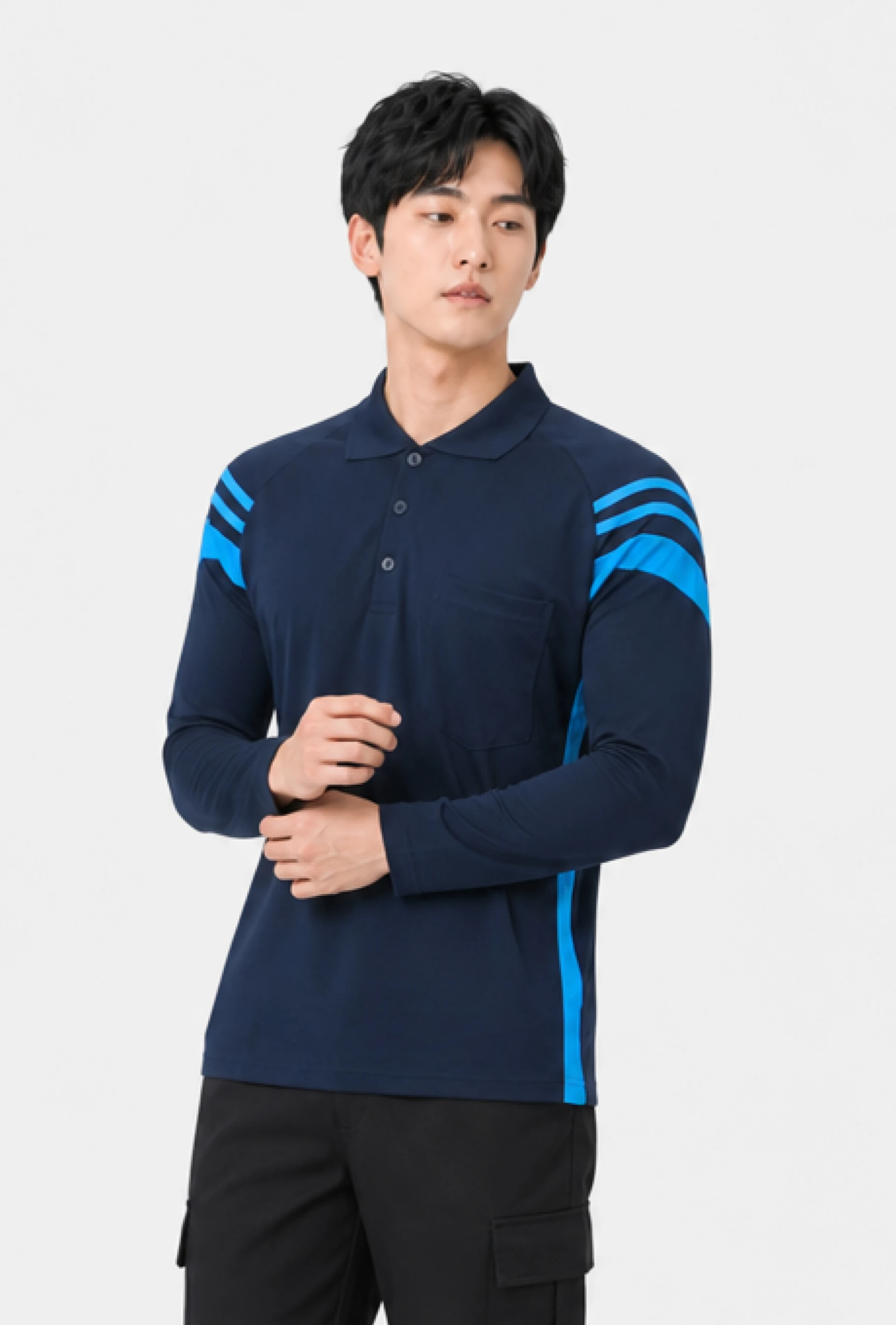 客製化-職人耐磨口袋Polo衫-3色
