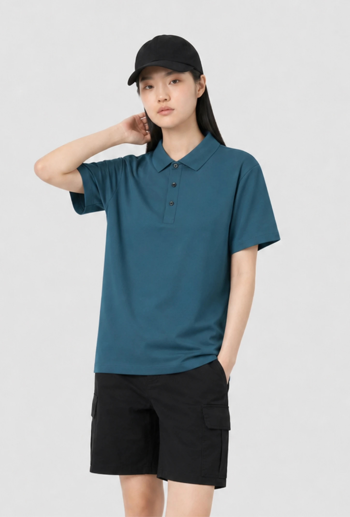 冰絲涼感POLO衫-5色