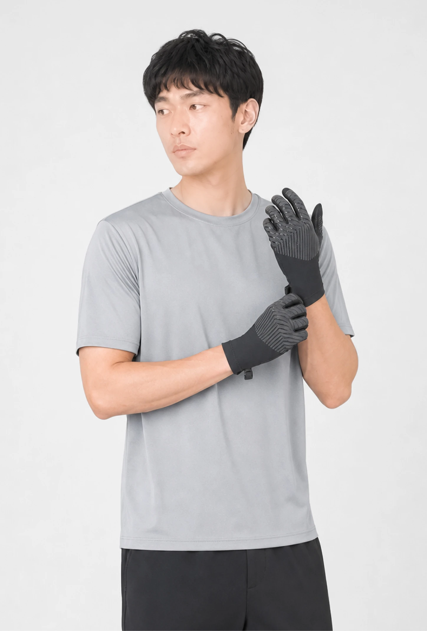 男生騎車防曬手套-2色