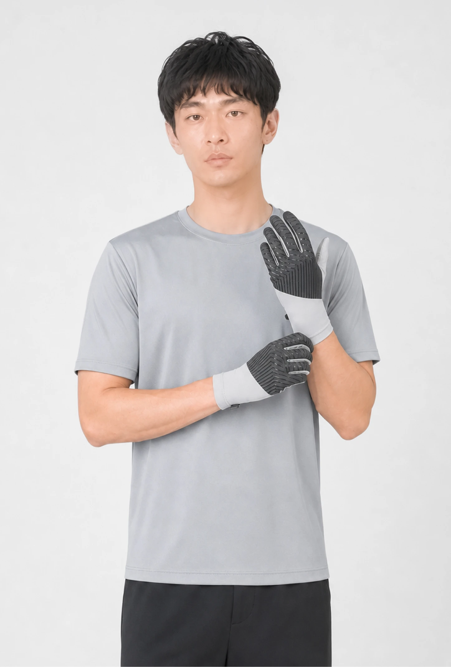 男生騎車防曬手套-2色