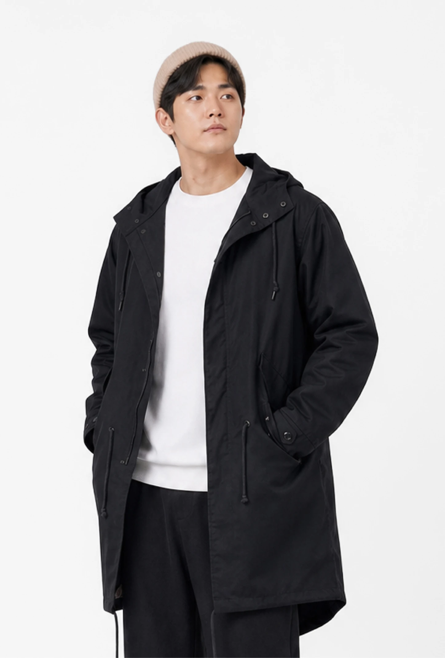 客製化-United Athle T/C軍裝長版風衣(單層)-2色