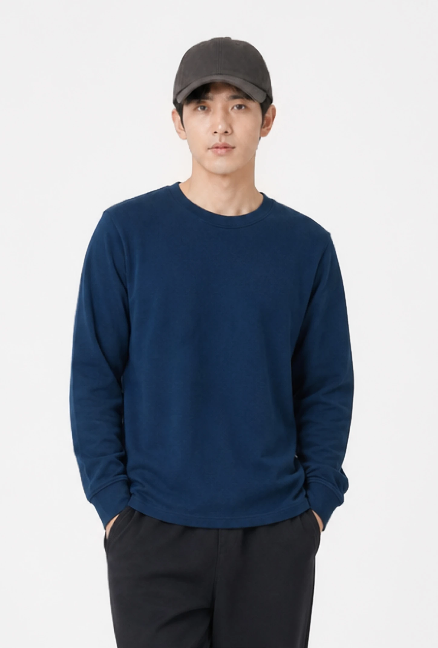客製化-Gildan棉柔中性長袖上衣-5色