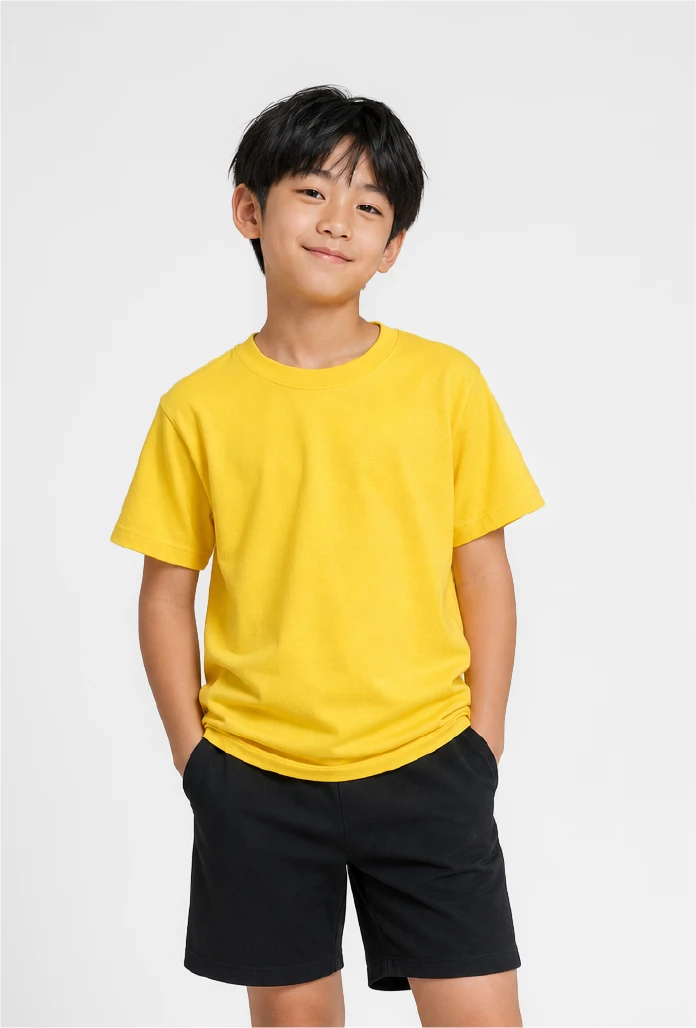 客製化-United Athle 【童裝】頂級柔棉T恤-38色