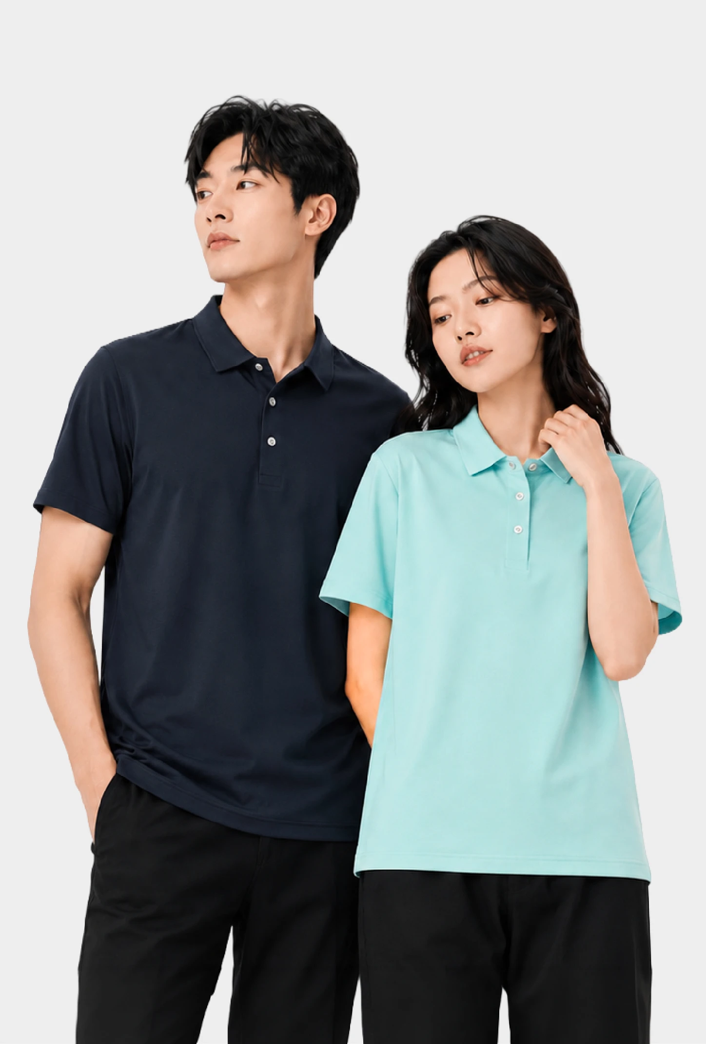 涼感無痕Polo-４色