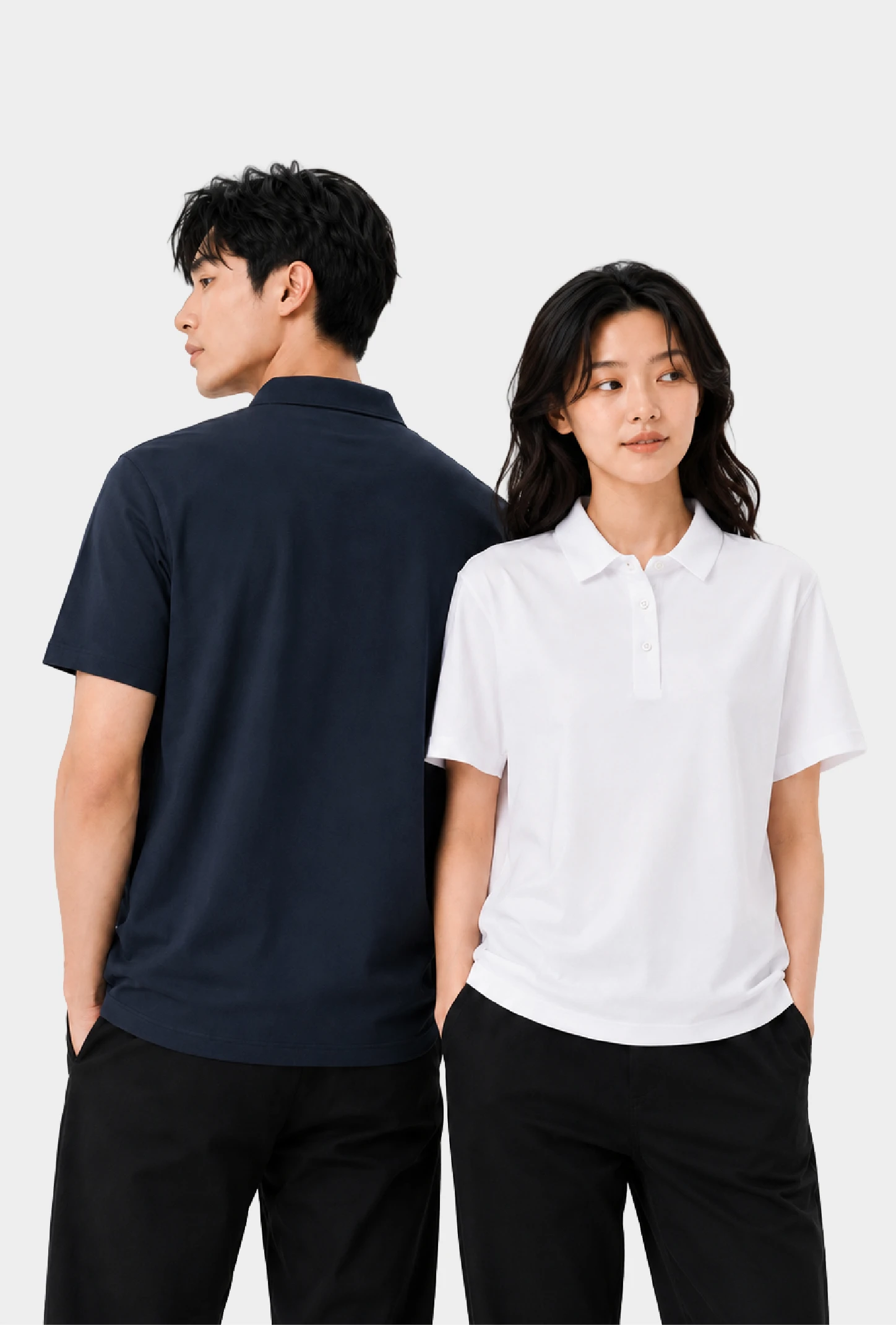 涼感無痕Polo-４色
