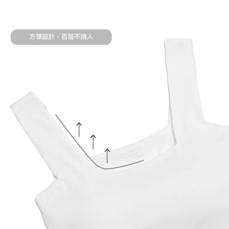 現貨 自訂款方領寬肩款BRATOP