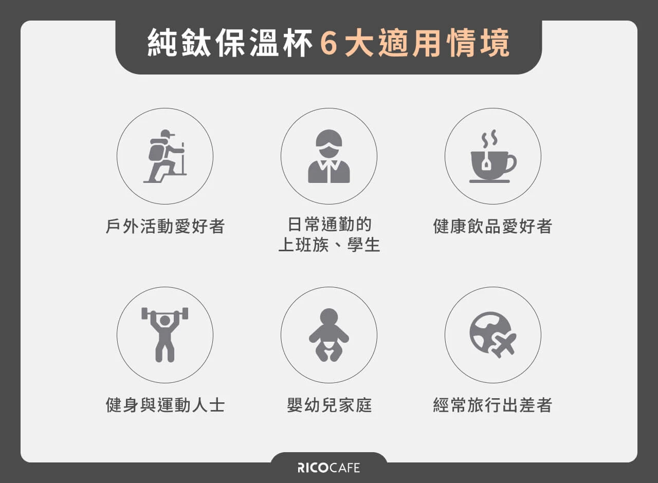 純鈦保溫瓶 6 大適用情境