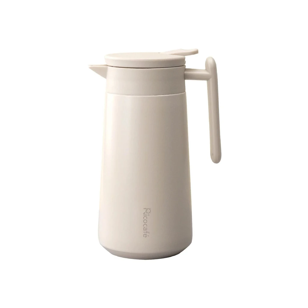 RICOCAFE #304 不鏽鋼真空保溫壺860ml 【卡其、冰川藍、湖水綠】 健康