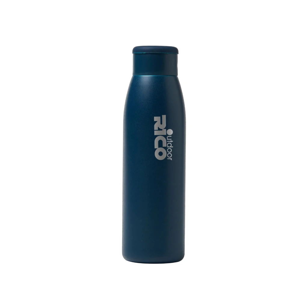 RICOOUTDOOR #316 真空運動瓶 600ml 【藍色、米白色、芥末黃】