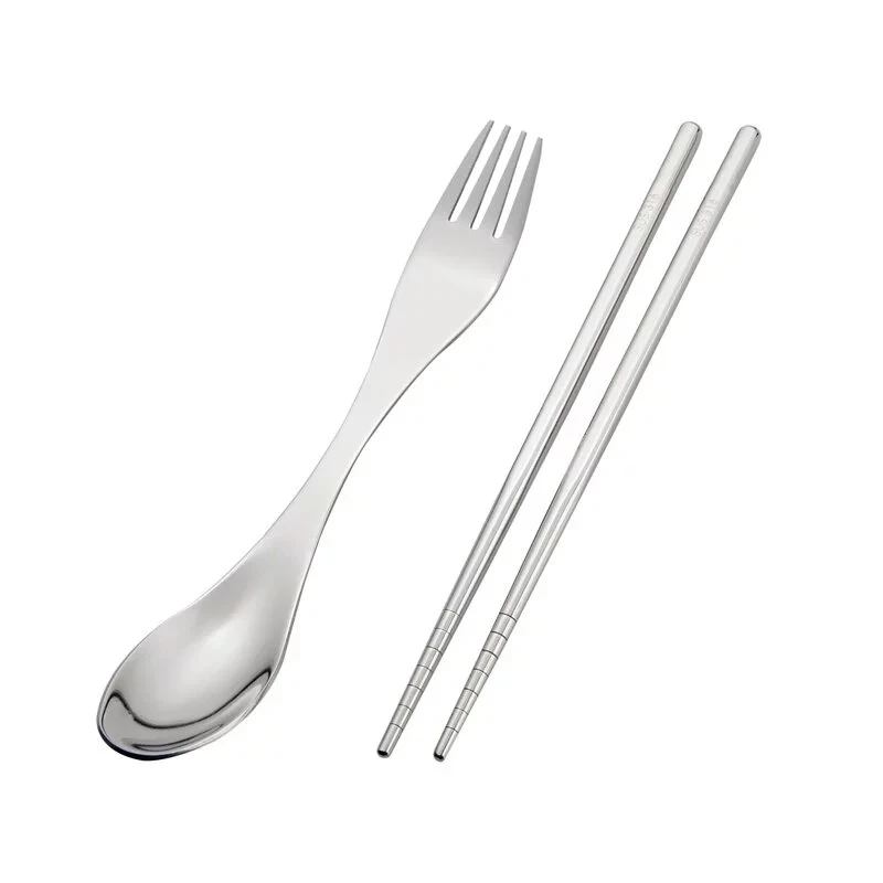 【RICOOUTDOOR】  簡約餐具三件組 316不銹鋼