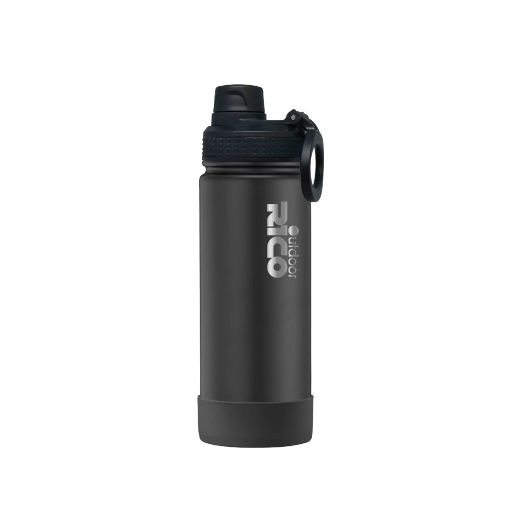 RICOOUTDOOR #316 旋蓋運動瓶 550ml 【薄荷綠、經典黑、本色】
